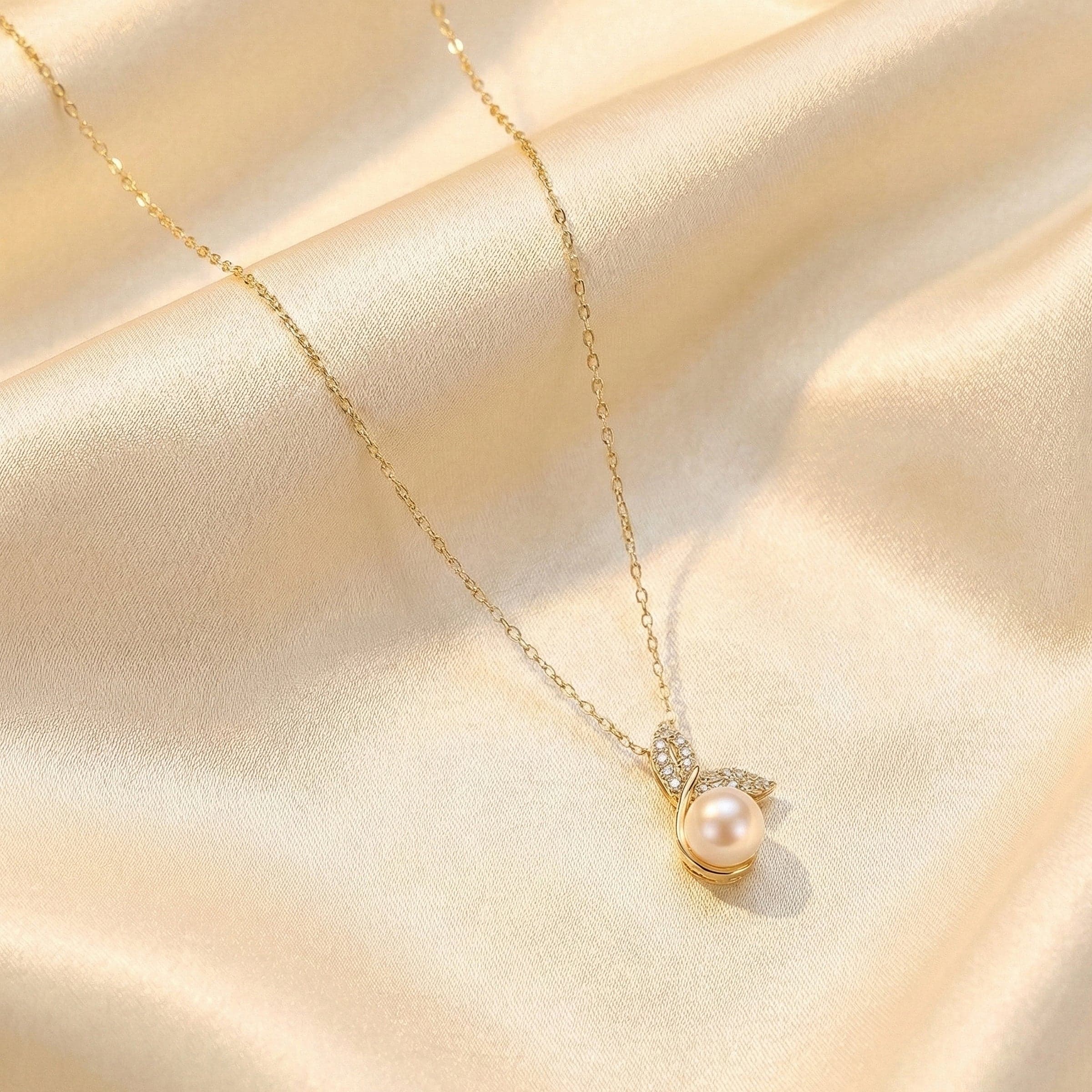 Bunny Pearl Pendant